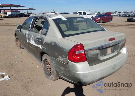 2006 Chevrolet Malibu Ls from USA, damaged, VIN 1G1ZS51F66F104668